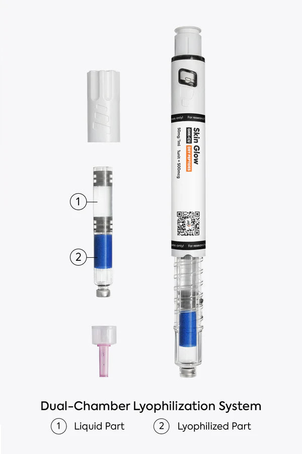 GHK-Cu (Skin Glow) 50 mg/1 ml | Dobbeltkammerpen